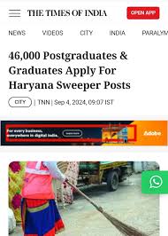 46,000 college graduates apply for a menial position /><figcaption style=